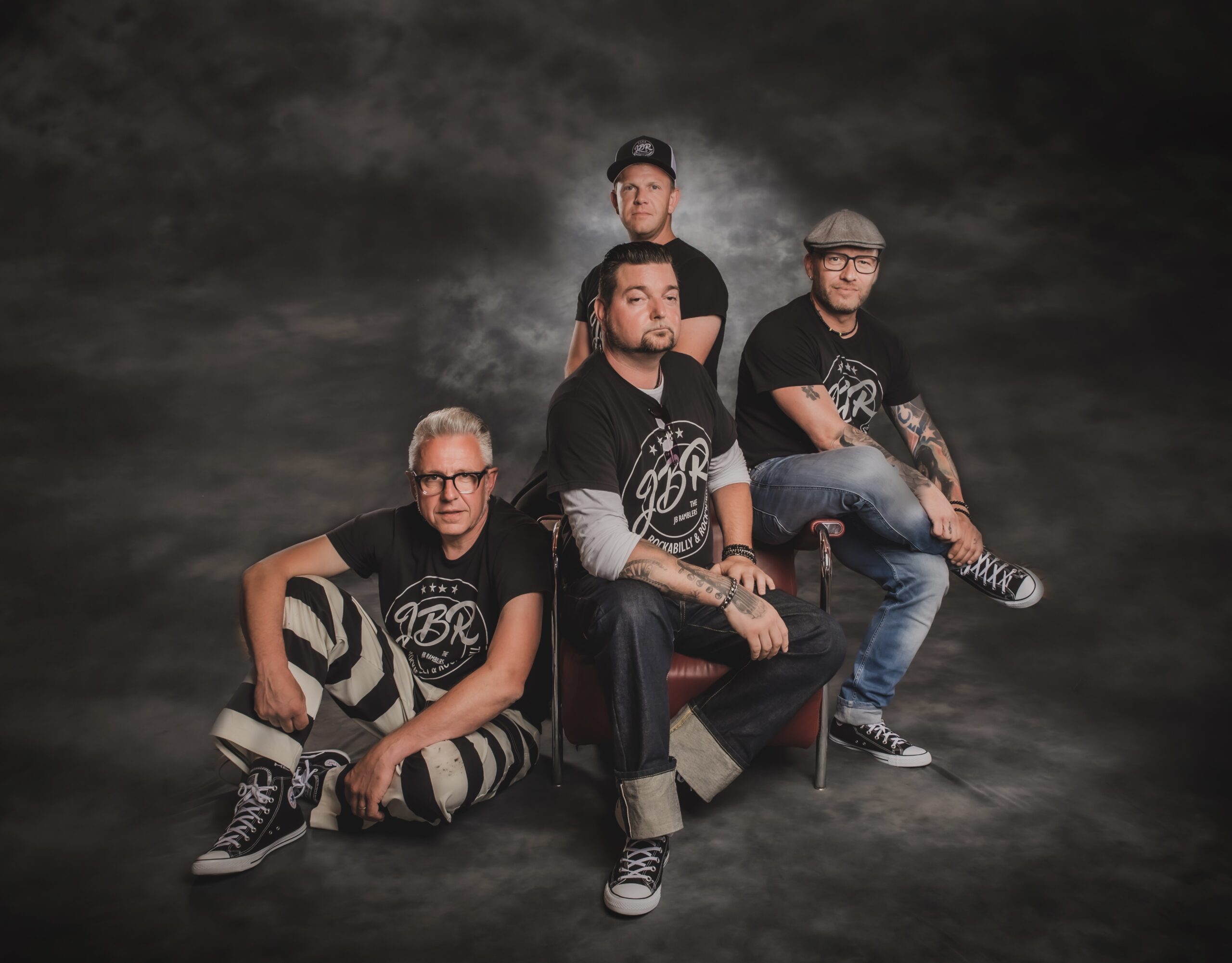 Farbiges Pressefoto der The JB Ramblers